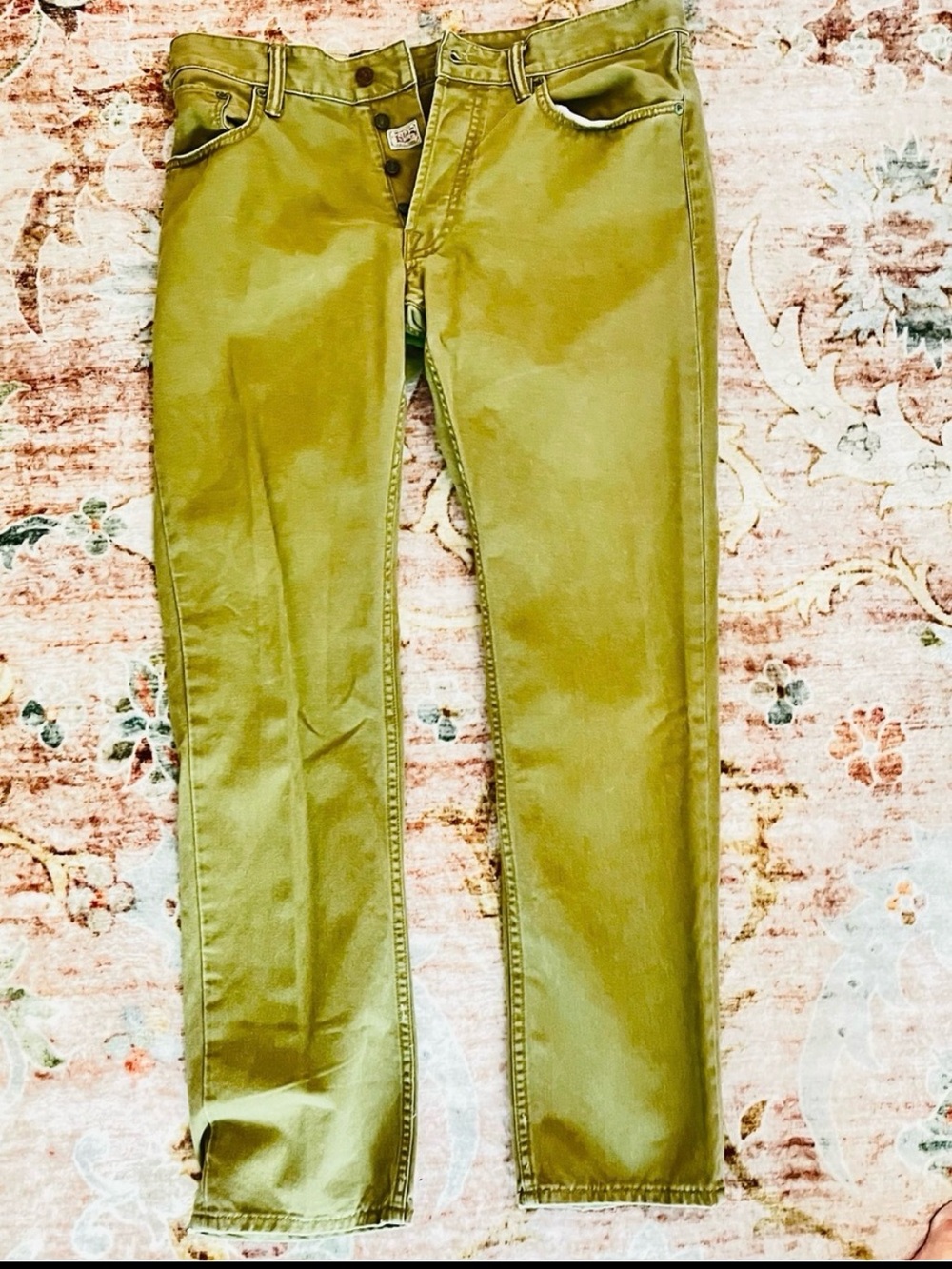3 pants bundle. 2-Polo by Ralph Lauren and 1- Canali. Olive jeans are 33x30